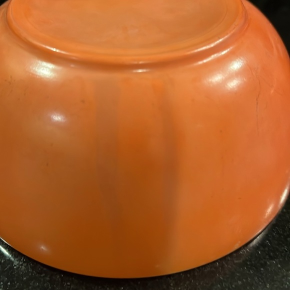 Hazel Atlas Ovide Rust Platonite - Cereal, Soup, Chili Bowl - (Set of 2) - Picture 2 of 5